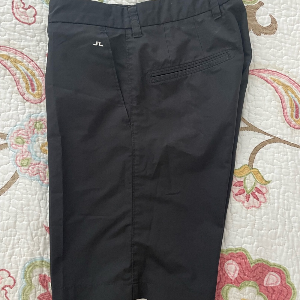 J.Lindeberg Classic Black Shorts